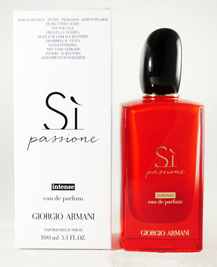 Giorgio Armani Si Passione Intense EDP 100ML TESTER אריזת טסטר