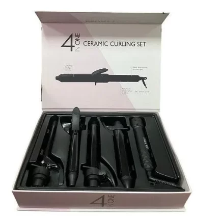 Cortex Ceramic Curling Set 4 IN 1מסלסל שיער קרמי