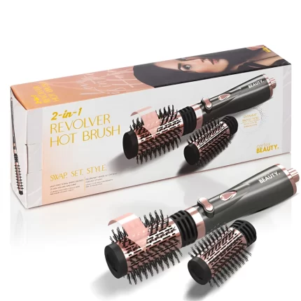 Cortex 2 IN 1 Revolver Hot Brush מברשת פן חשמלית מסתובבת